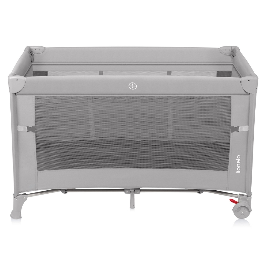 Lionelo - matkasänky 3-in-1 ELLEN harmaa Concrete