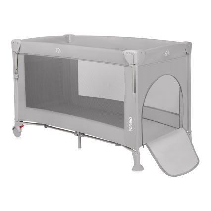 Lionelo - matkasänky 3-in-1 ELLEN harmaa Concrete