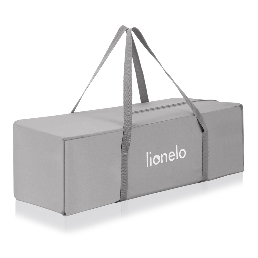 Lionelo - matkasänky 3-in-1 ELLEN harmaa Concrete