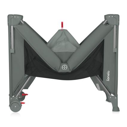 Lionelo - Matkasänky 3-in-1 ELLEN Salviavihreä