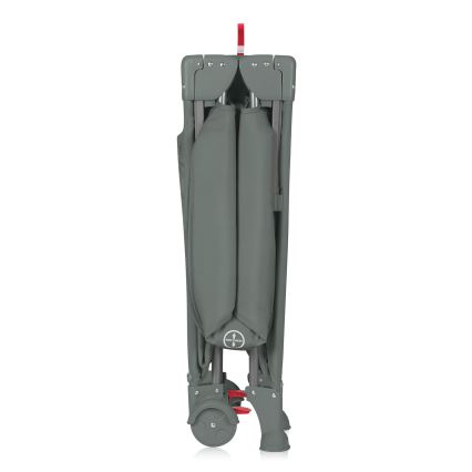 Lionelo - Matkasänky 3-in-1 ELLEN Salviavihreä