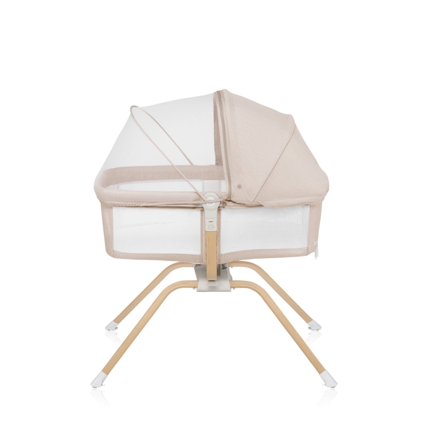 Lionelo - Matkasänky 3-in-1 MALIN EVO Beige Natural