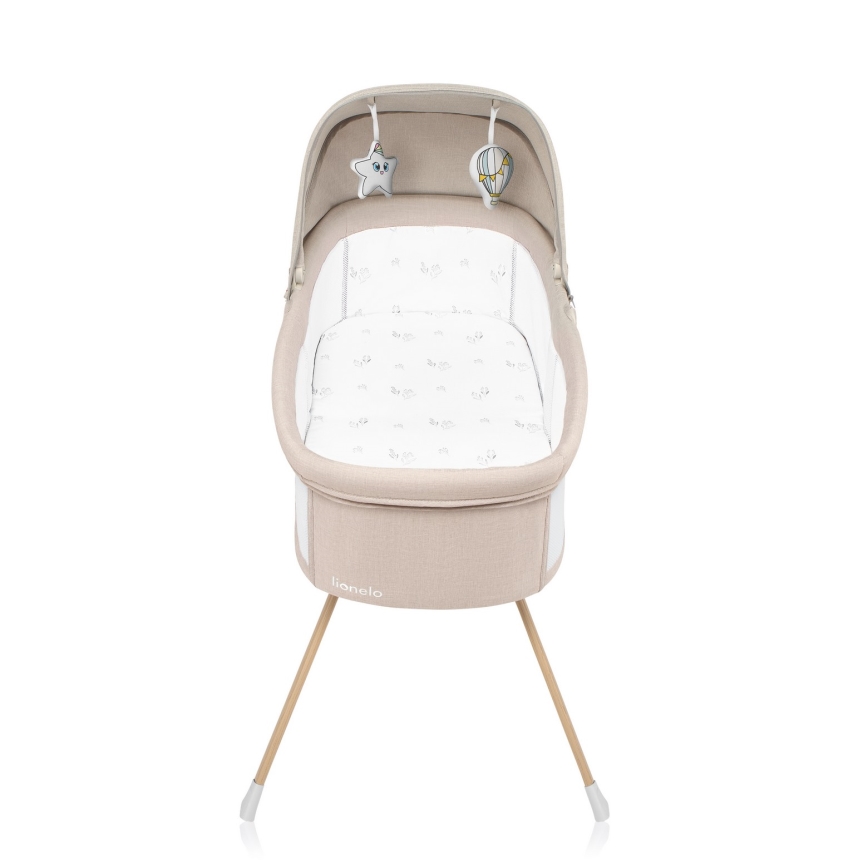 Lionelo - Matkasänky 3-in-1 MALIN EVO Beige Natural
