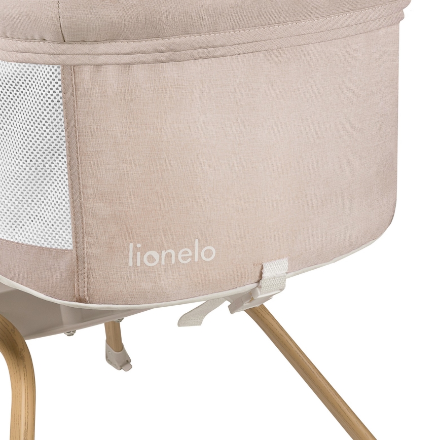 Lionelo - Matkasänky 3-in-1 MALIN EVO Beige Natural