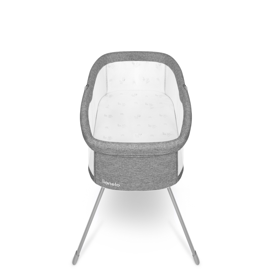 Lionelo - Matkasänky 3-in-1 MALIN Grey Stone