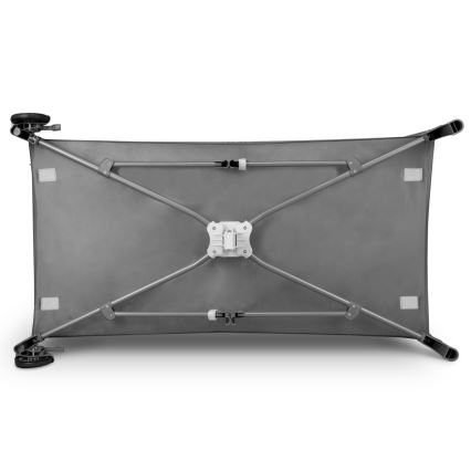 Lionelo - matkasänky FLOWER harmaa Scandi