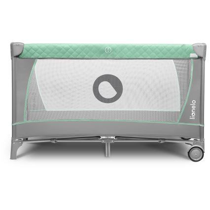 Lionelo - Matkasänky FLOWER Turkoosi