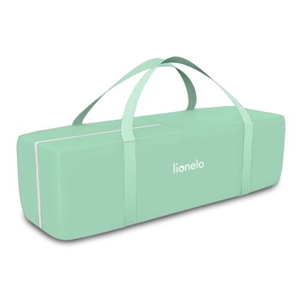 Lionelo - Matkasänky FLOWER Turkoosi