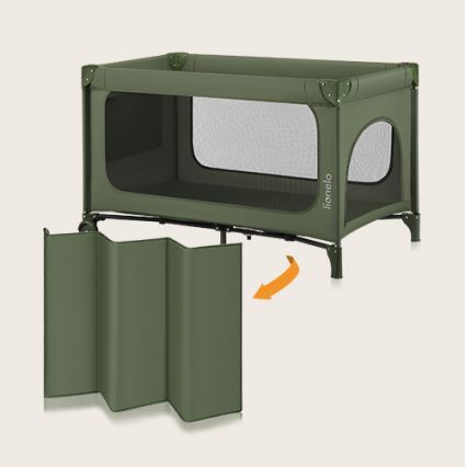 Lionelo - Matkasänky JASMIN EASY FOLD Oliivinvihreä