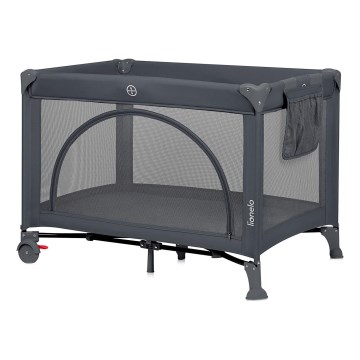 Lionelo - Matkasänky LAURA Betoninharmaa