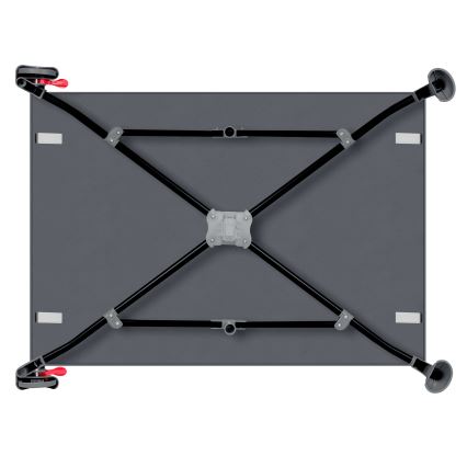 Lionelo - Matkasänky LAURA Betoninharmaa