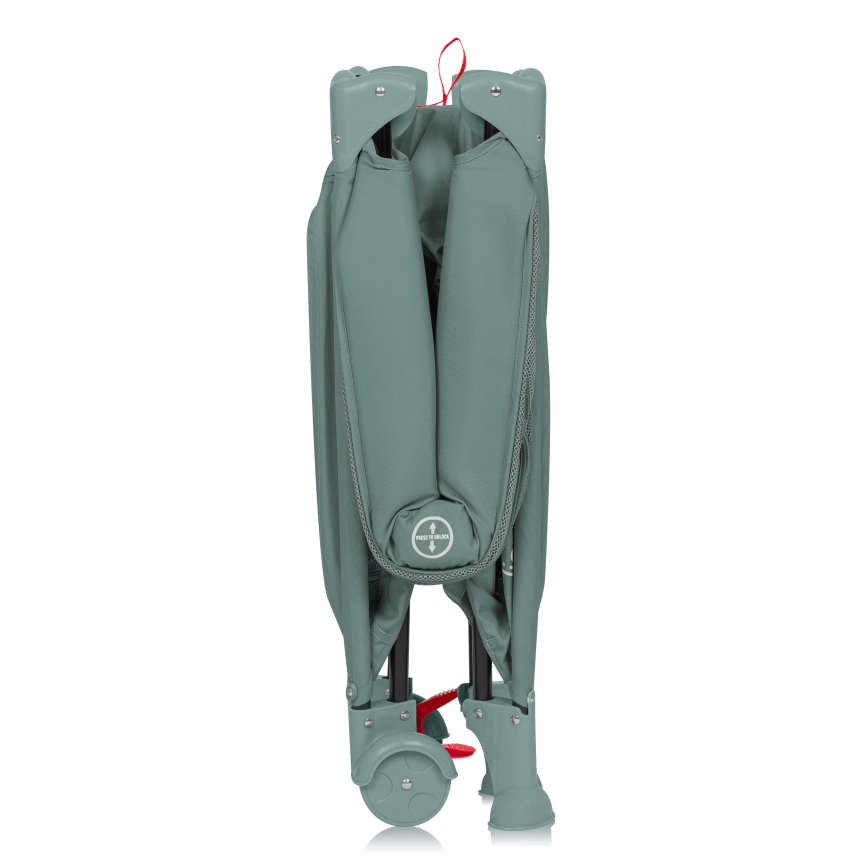 Lionelo - Matkasänky LAURA Salviavihreä