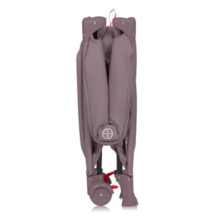 Lionelo - matkasänky LAURA, vaaleanpunainen nude