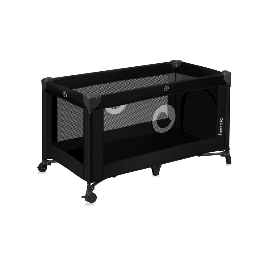 Lionelo - Matkasänky STEFI Black Carbon