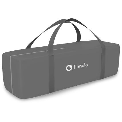 Lionelo - Matkasänky STEFI PLUS, harmaa/valkoinen