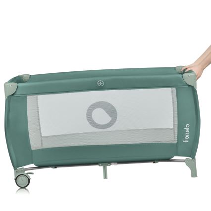 Lionelo - Matkasänky STEFI PLUS oliivinvihreä