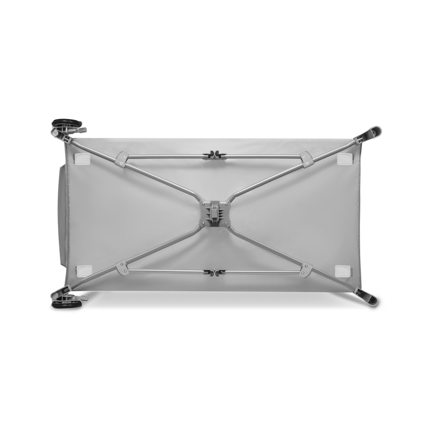 Lionelo - Matkasänky STEFI PLUS vaaleanpunainen/keltainen