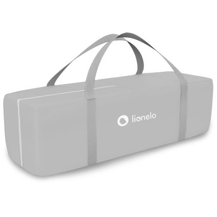 Lionelo - Matkasänky STEFI PLUS vaaleanpunainen/keltainen