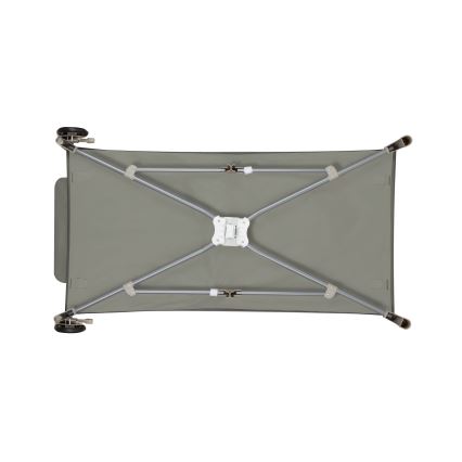 Lionelo - Matkasänky SVEN PLUS beige/oliivinvihreä