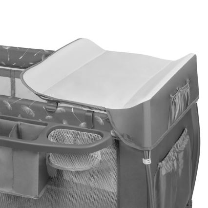 Lionelo - Matkasänky SVEN PLUS harmaa