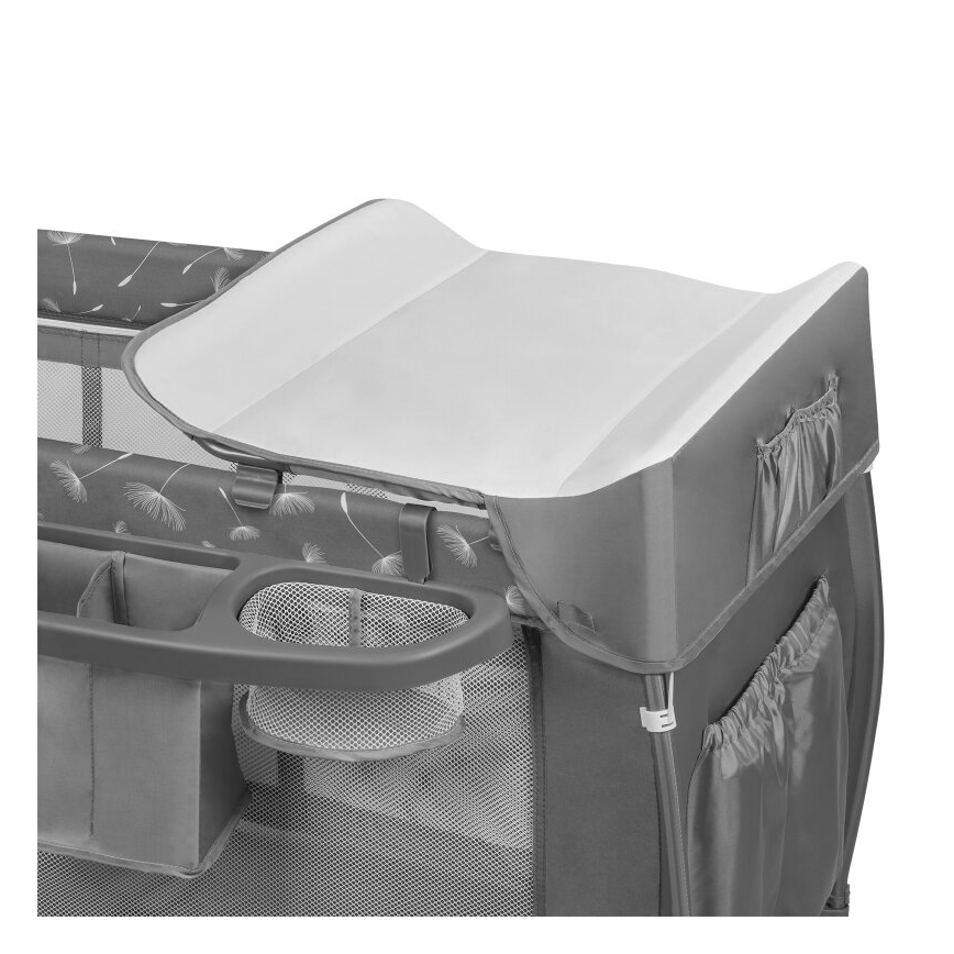 Lionelo - Matkasänky SVEN PLUS harmaa