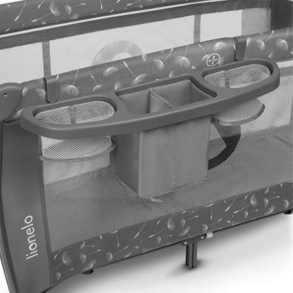 Lionelo - Matkasänky SVEN PLUS harmaa