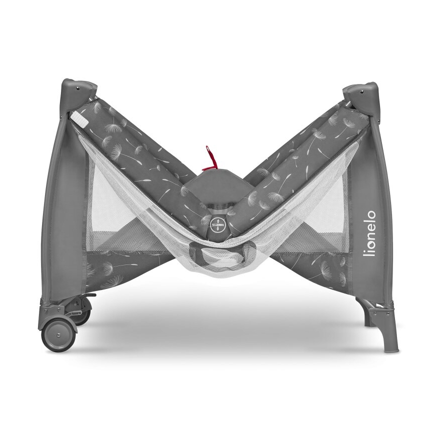 Lionelo - Matkasänky SVEN PLUS harmaa