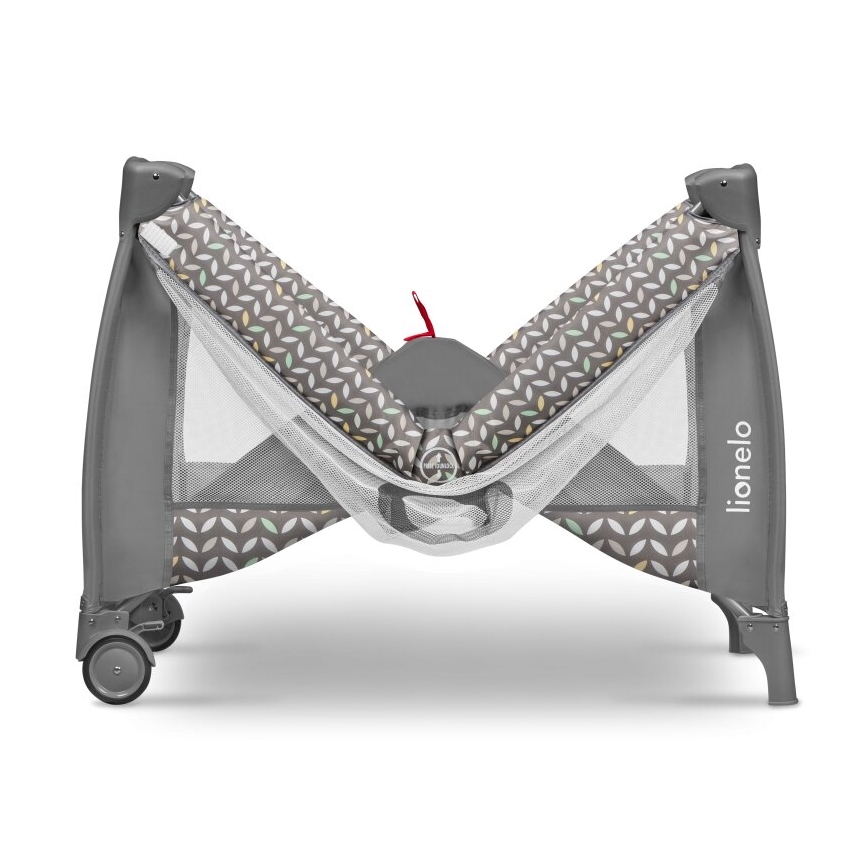 Lionelo - Matkasänky SVEN PLUS harmaa