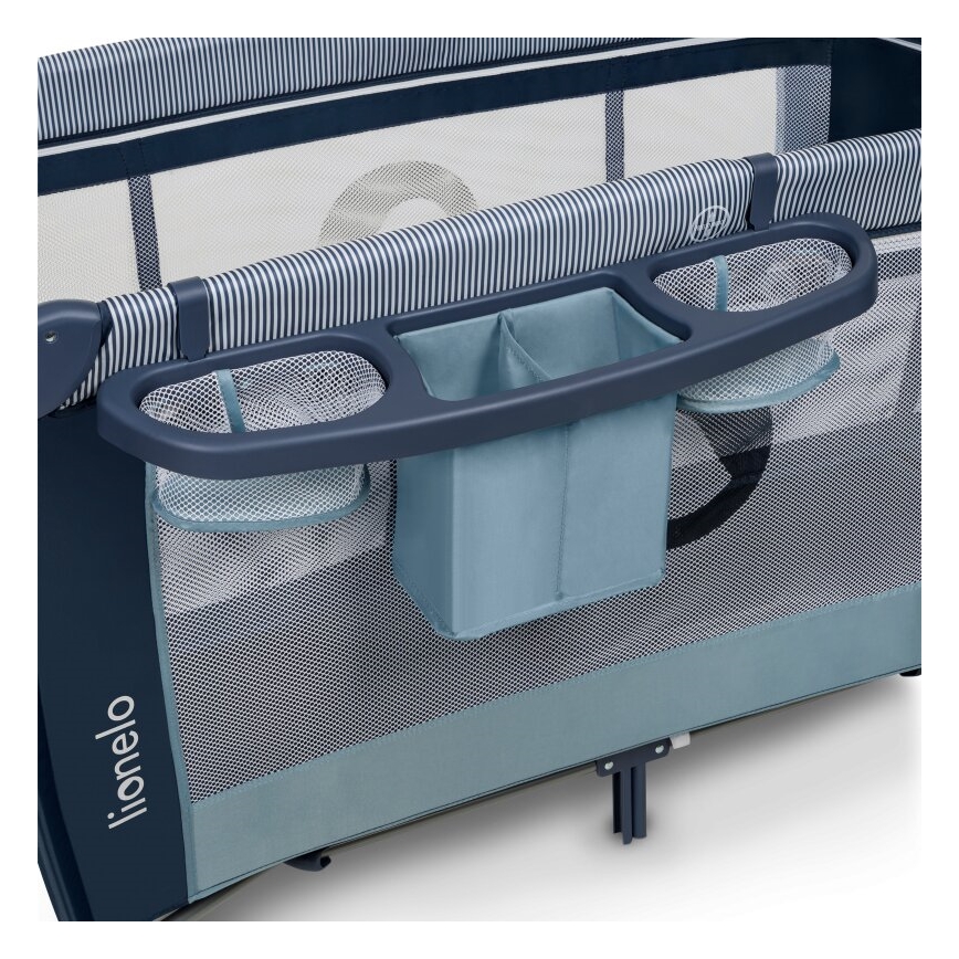 Lionelo - Matkasänky SVEN PLUS sininen