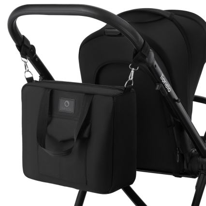 Lionelo - MERIL 3-in-1 yhdistelmävaunut Black Onyx