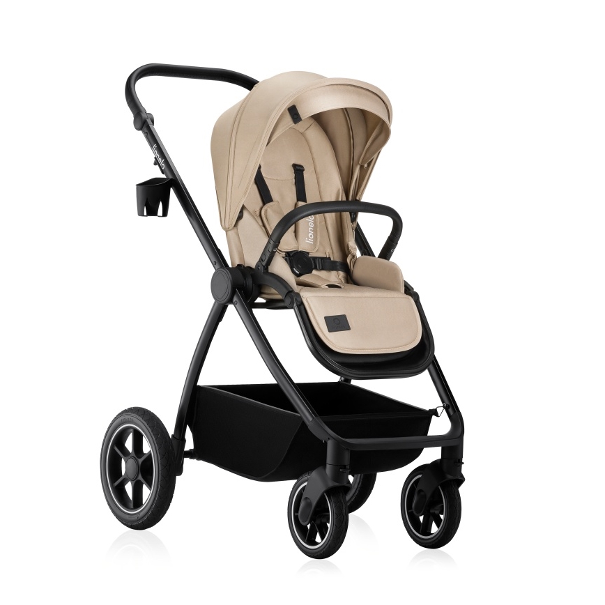 Lionelo - MERIL 3-in-1 yhdistelmävaunut, hiekansävyinen beige