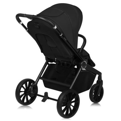 Lionelo - MIKA PLUS 2-in-1 yhdistelmävaunut Black Onyx