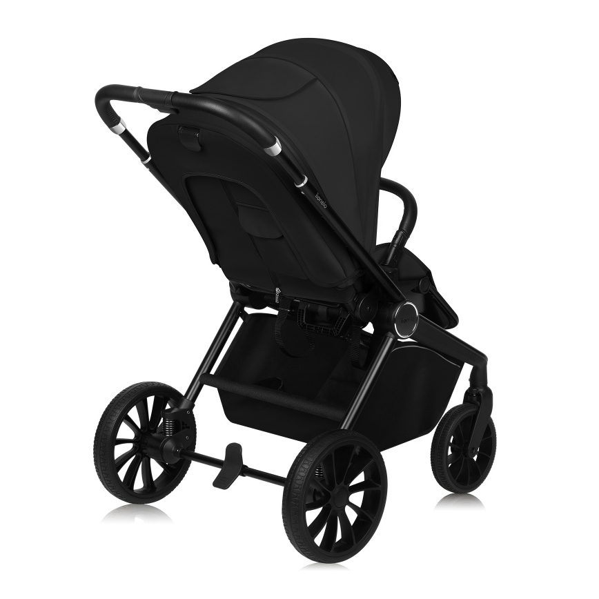 Lionelo - MIKA PLUS 2-in-1 yhdistelmävaunut Black Onyx