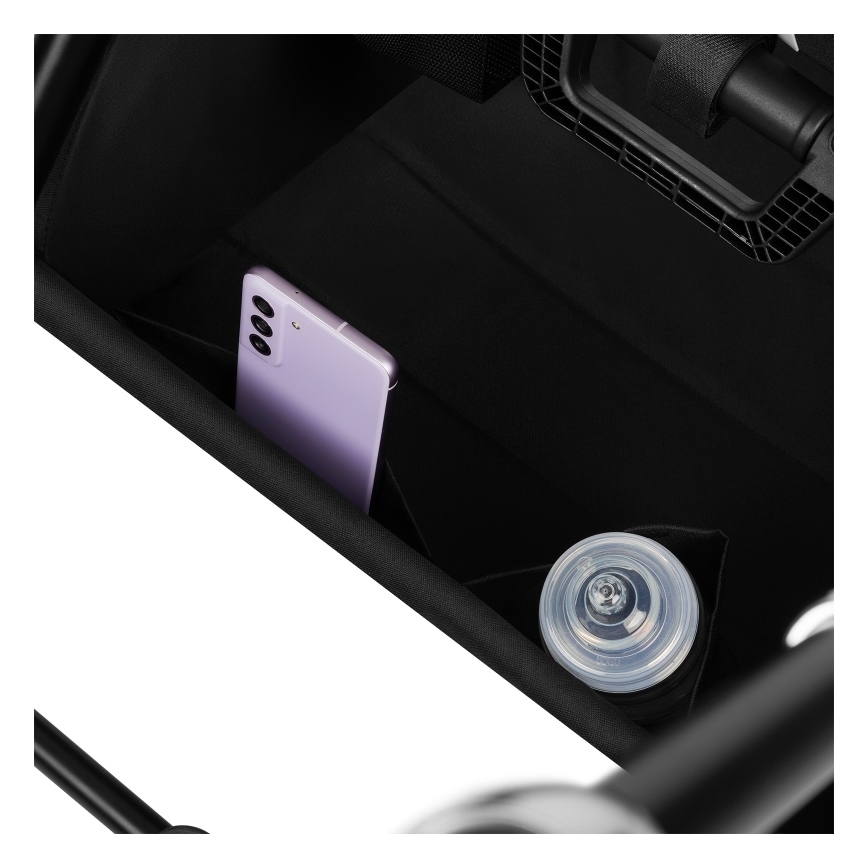 Lionelo - MIKA PLUS 2-in-1 yhdistelmävaunut Black Onyx