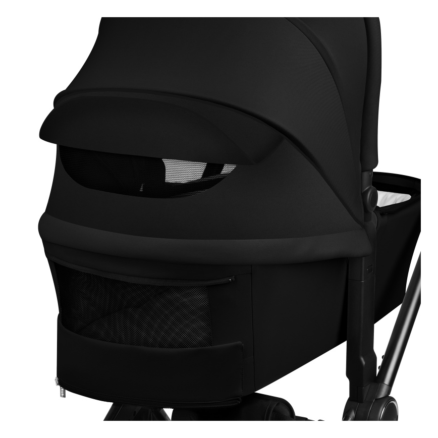 Lionelo - MIKA PLUS 2-in-1 yhdistelmävaunut Black Onyx