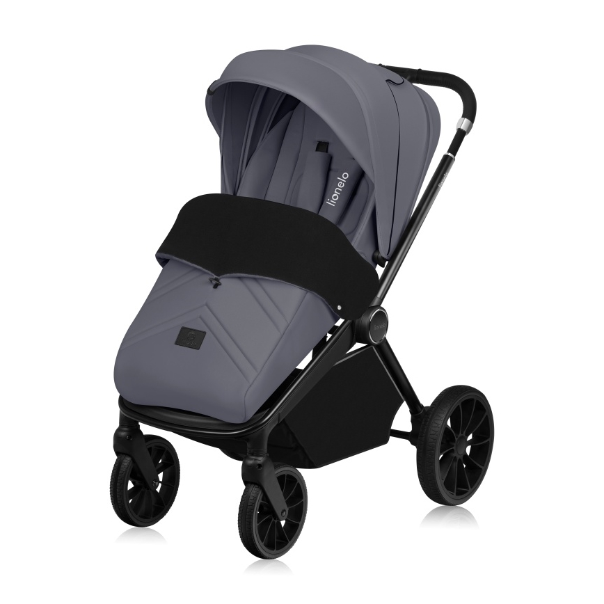 Lionelo - MIKA PLUS 3-in-1 yhdistelmävaunut Grey Stone