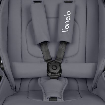 Lionelo - MIKA PLUS 3-in-1 yhdistelmävaunut Grey Stone