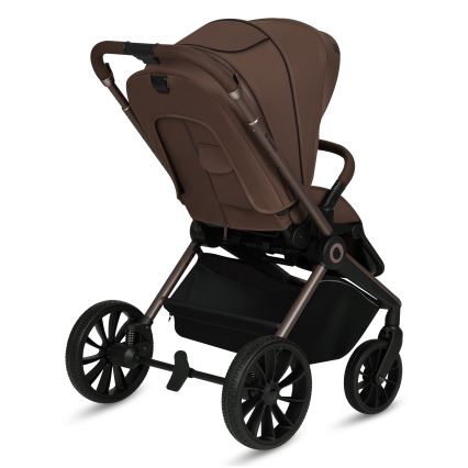 Lionelo - MIKA PLUS 3-in-1 yhdistelmävaunut Mocha Mousse