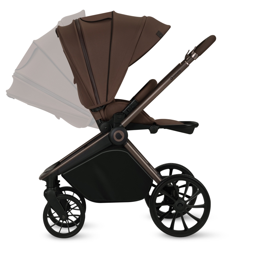 Lionelo - MIKA PLUS 3-in-1 yhdistelmävaunut Mocha Mousse