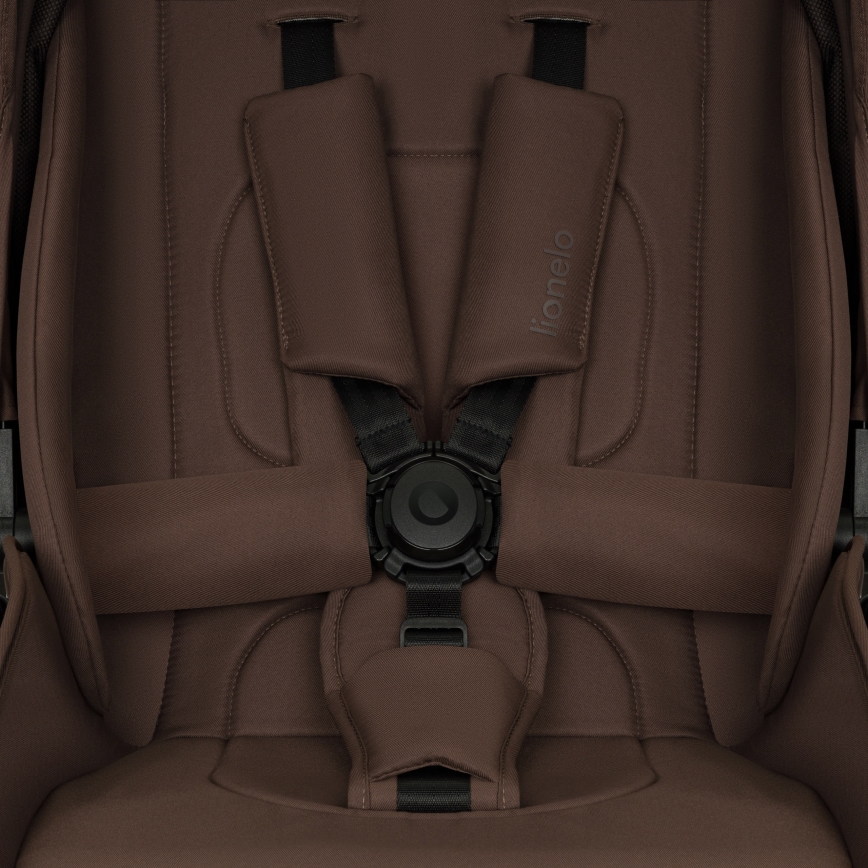 Lionelo - MIKA PLUS 3-in-1 yhdistelmävaunut Mocha Mousse