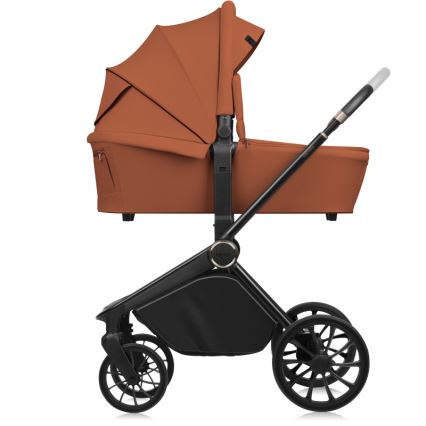 Lionelo - MIKA PLUS 3-in-1 yhdistelmävaunut, ruosteenruskea