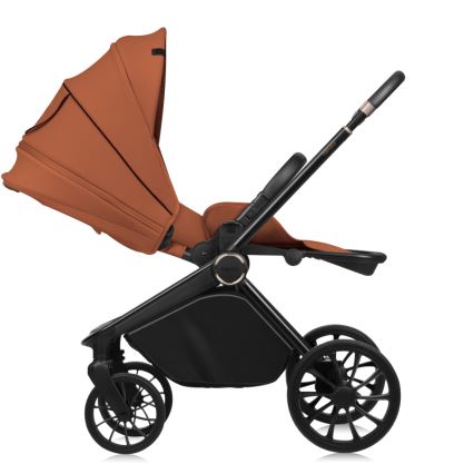 Lionelo - MIKA PLUS 3-in-1 yhdistelmävaunut, ruosteenruskea
