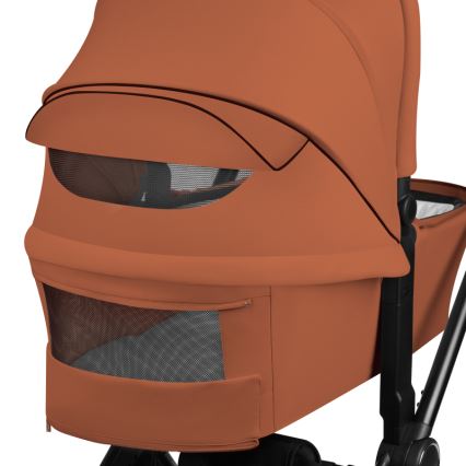 Lionelo - MIKA PLUS 3-in-1 yhdistelmävaunut, ruosteenruskea