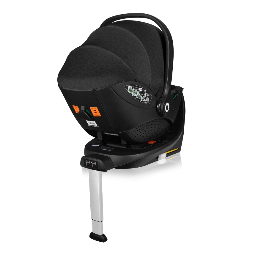 Lionelo - MOXIE SET i-Size turvaistuimen jalusta, musta