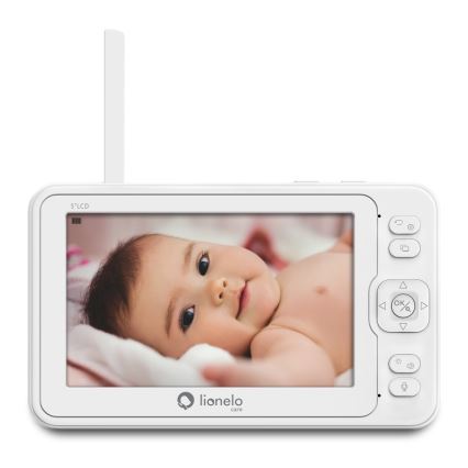 Lionelo - Näytöllinen vauvamonitori BABYLINE 8.3 5V 3600 mAh