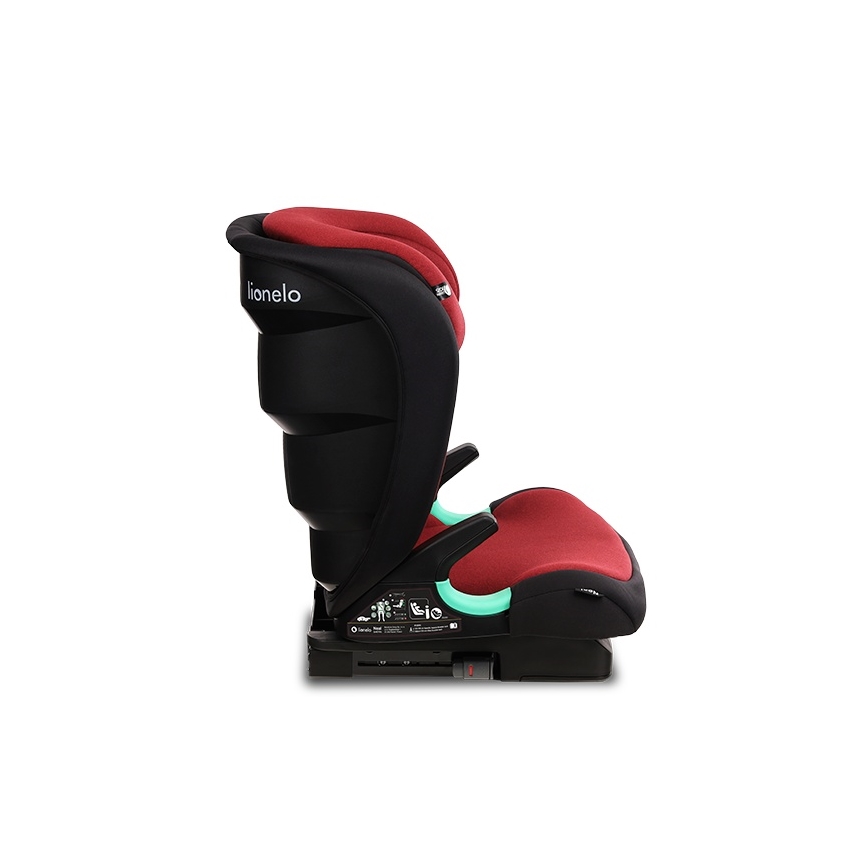 Lionelo - NEAL i-Size turvaistuin 100-150 cm burgundinpunainen