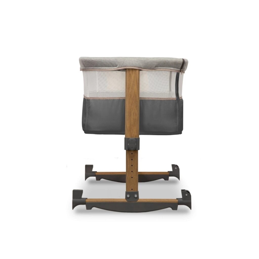 Lionelo - Pinnasänky 3in1 LEONIE harmaa/musta