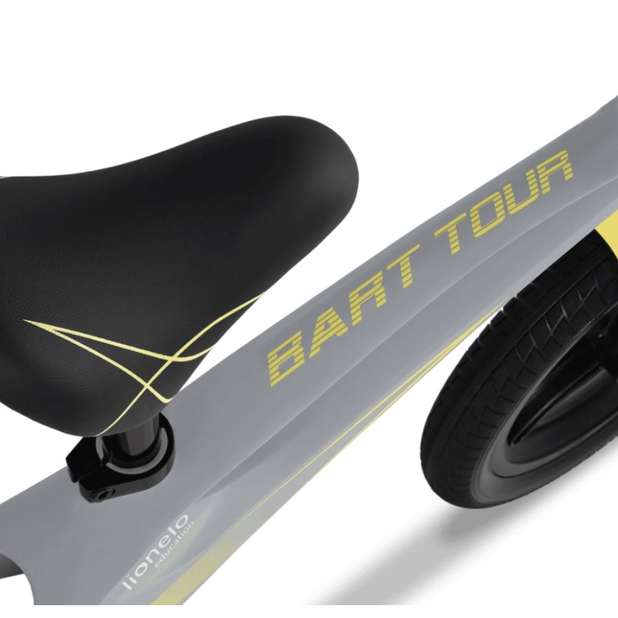 Lionelo - Potkupyörä BART TOUR harmaa/keltainen