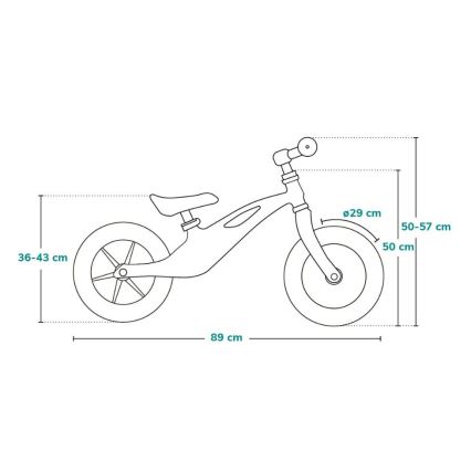 Lionelo - Potkupyörä BART TOUR harmaa/keltainen