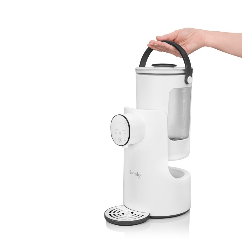 Lionelo - Pullonlämmitin BABYPRESTO 1000W/230V valkoinen